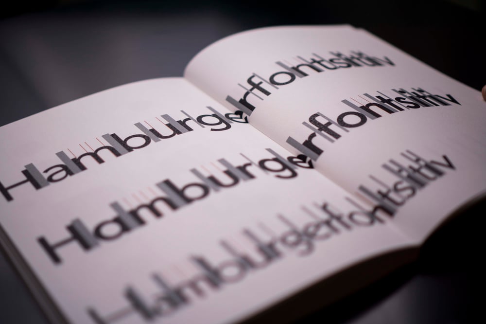Typografisches Buch – Adrian Frutiger Avenir