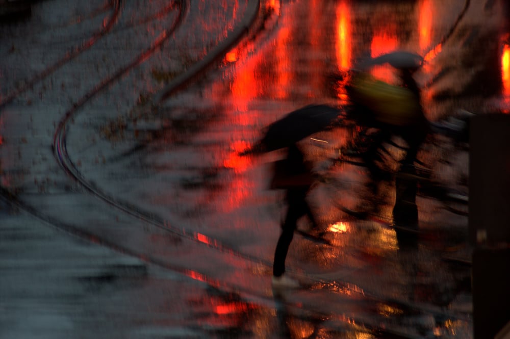 Freiburg bei Regen