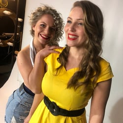 Hinter den Kulissen beim Pin Up Shooting