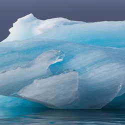 Eisscholle, Eriksfjord, Südgrönland, 2019