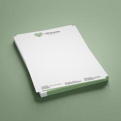 Briefpapier für Kieferorthopädie