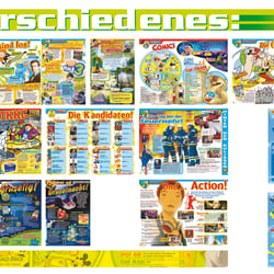 Gestaltung diverse Seiten