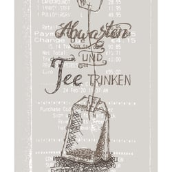 Kassenzettel 6 – Tee