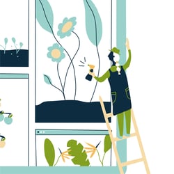 Product Illustrations for Mai Net Care (Detail)