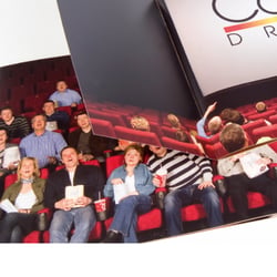 Imagebroschüre einer Druckerei im Kino und Retro-Film-Umfeld