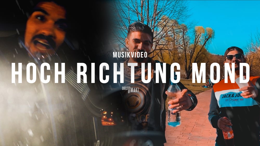 Hoch Richtung Mond