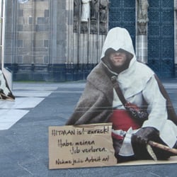 Guerilla Marketing Aktion für Hitman Absolution für Square Enix