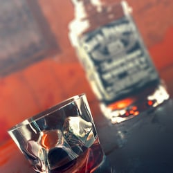 on the rocks