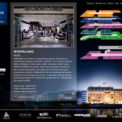 Website des größten innerstädischen Shopping-Center Hamburgs.