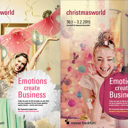 Christmasworld Messe Frankfurt: Ausarbeitung eines Keyvisuals für den Christmasworld Pitch 2015
