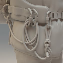 Bergsteiger Sculpt Hip Detail