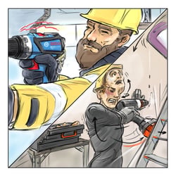 Bosch Akku Schrauber 4