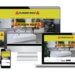 Website für Fliesenhandel