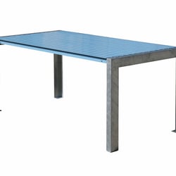 Modell Terrasse in Hellblau