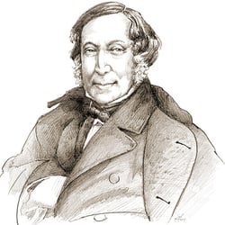 Strichzeichnung Rossini