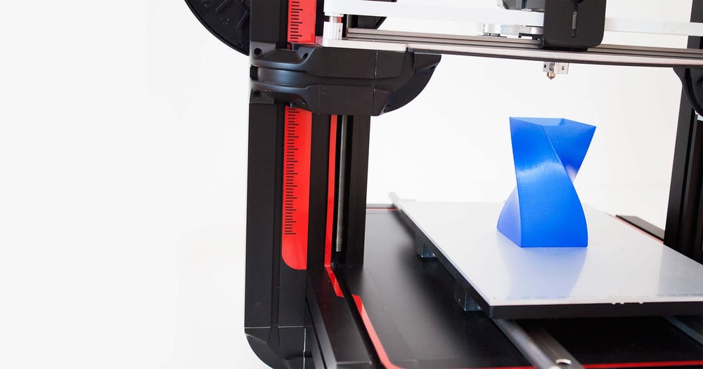 Detail of the 3D-printer