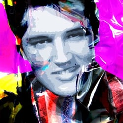 Elvis Presley PopArt Stil