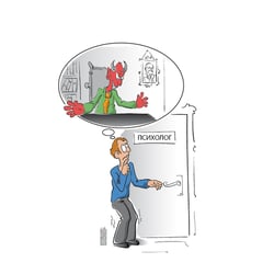 Angst vor Psychologie