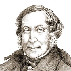 Strichzeichnung Rossini