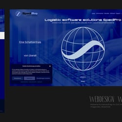Individuelle Webseite für Logistic-Software Unternehmen, Animationen, schnell ladend, nachhaltig, WP