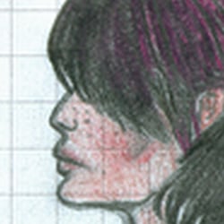 Rat – Graphit und Buntstift und leider auch Karopapier