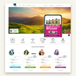 Webdesign Startseite