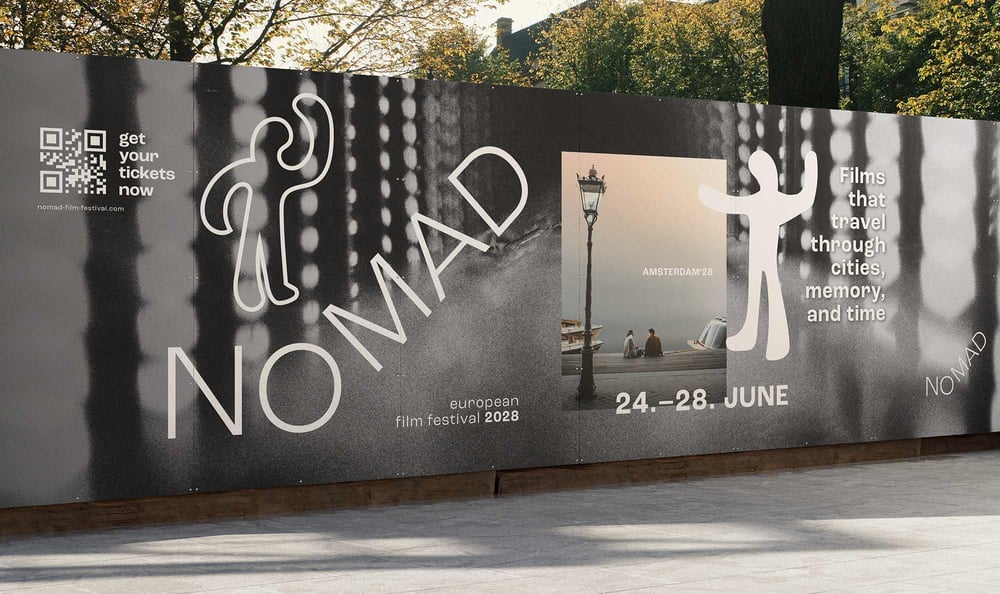 NOMAD Film Festival – Visuelle Identität für ein Filmfestival