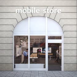 Mobile Store Gesundbrunnen – Straßen-Ansicht