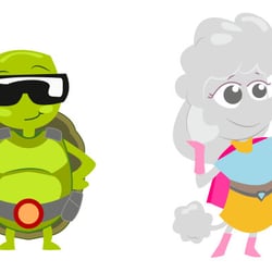 Super Helden Tiere – Charakterdesign