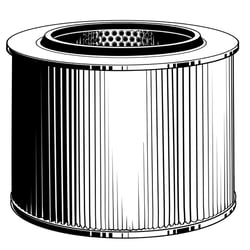 Vektorgrafik Mahle Luftfilter NFZ