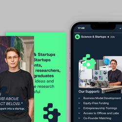 Science & Startups — «We Turn» campaign