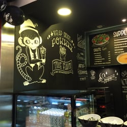 Pokkez Gastronomie Handgemalte Ladenfläche