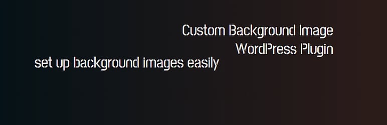 Custom Background Image