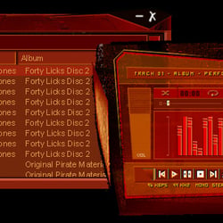 Def Jam Vendetta Skin: Playlist window