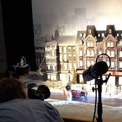 Das Making-of. Ein Blick hinter die Kulissen des Fotoshootings der Wempe Weihnachtskampagne 2021.