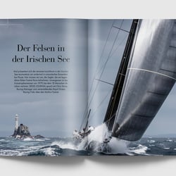 Doppelseite Segeljournal, Artikelstrecke Fastnet Race
