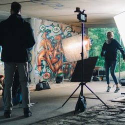 Villa – dramatic short film, 23 min (Behind the scenes)