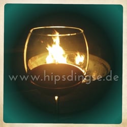 Feuer im Weinglas