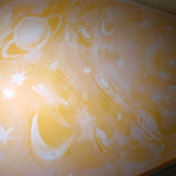 The Space – Ferne Welten – Weltraum – Wandmalerei 2