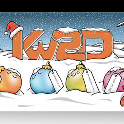 KW2D Weihnachtskarte