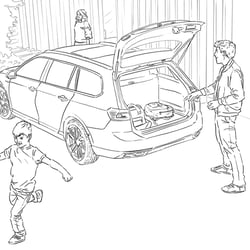 Linework – Fußball Vorfreude