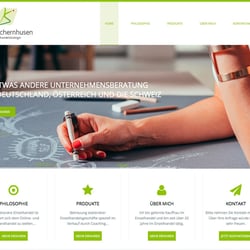 Für die Einzelhandelstrategin Katja Schernhusen übernahm ich die Gestaltung und Umsetzung der Website.