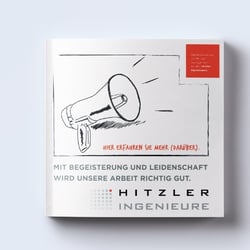 Recruiting Broschüre für die Hitzler Ingenieure