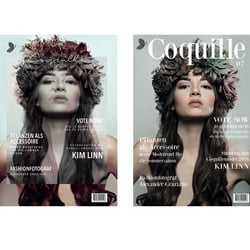 Coquille – das Magazin I Coverdesign