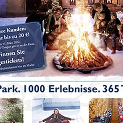 Efteling Winter Anzeige – Layout und Gestaltung