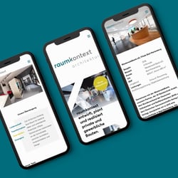 Website für raumkontext