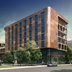 Architekturvisualisierung Außen – Wettbewerb Studenten Campus Berlin von VISUALIMPRESSION