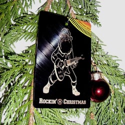 Vinyl Werbekarten Weihnachten