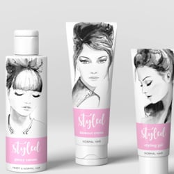 Packaging Illustration, Beauty Illustration