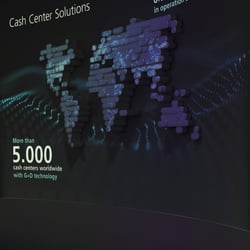 Giesecke, Experience Center, Interactive Mapping